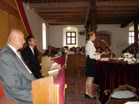 S�ndor Mikl�sn� kit�ntet�se